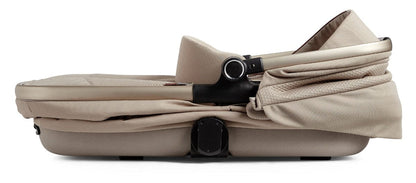 Silver Cross Reef Stroller + Folding Bassinet - Stone - SX2272-STBNDL