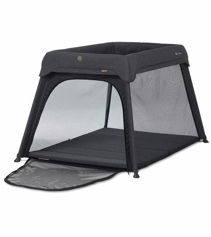 Silver Cross Slumber Sleep & Go Travel Crib + Large Sheet Bundle - Carbon / White - SX8138-00US-SX1501-00