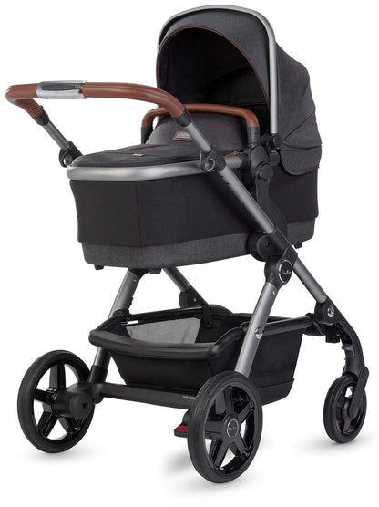 Silver Cross Wave 2022 Double Stroller - Charcoal - DBL-SX2264-CAUS