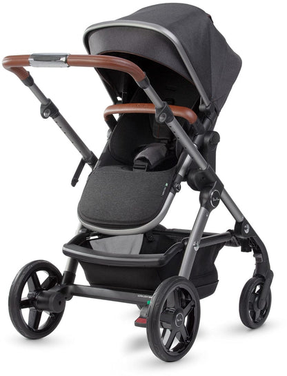 Silver Cross Wave 2022 Double Stroller - Charcoal - DBL-SX2264-CAUS