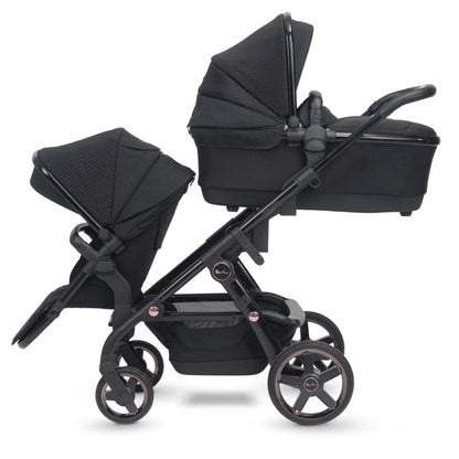 Silver Cross Wave 2022 Double Stroller - Eclipse - DBL-SX2267-ONUS