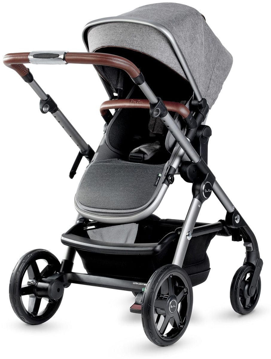 Silver Cross Wave 2022 Double Stroller - Zinc - DBL-SX2264-ZCUS