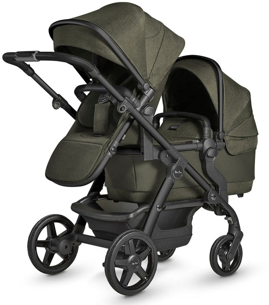 Silver Cross Wave Single-to-Double Stroller - Cedar - SX2280-CDUS