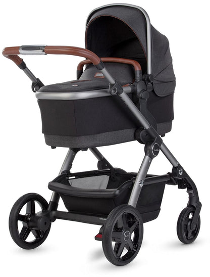 Silver Cross Wave Single-to-Double Stroller - Charcoal