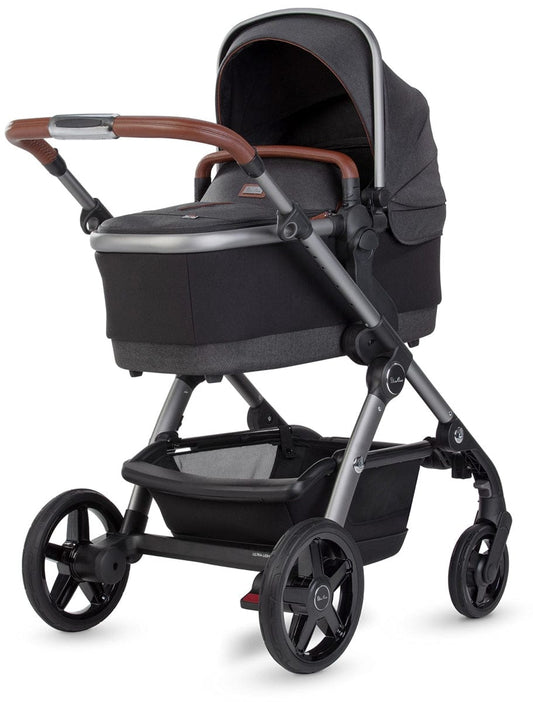 Silver Cross Wave Single-to-Double Stroller - Charcoal - SX2264-CAUS