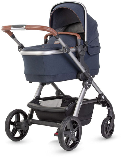 Silver Cross Wave Single-to-Double Stroller - Indigo