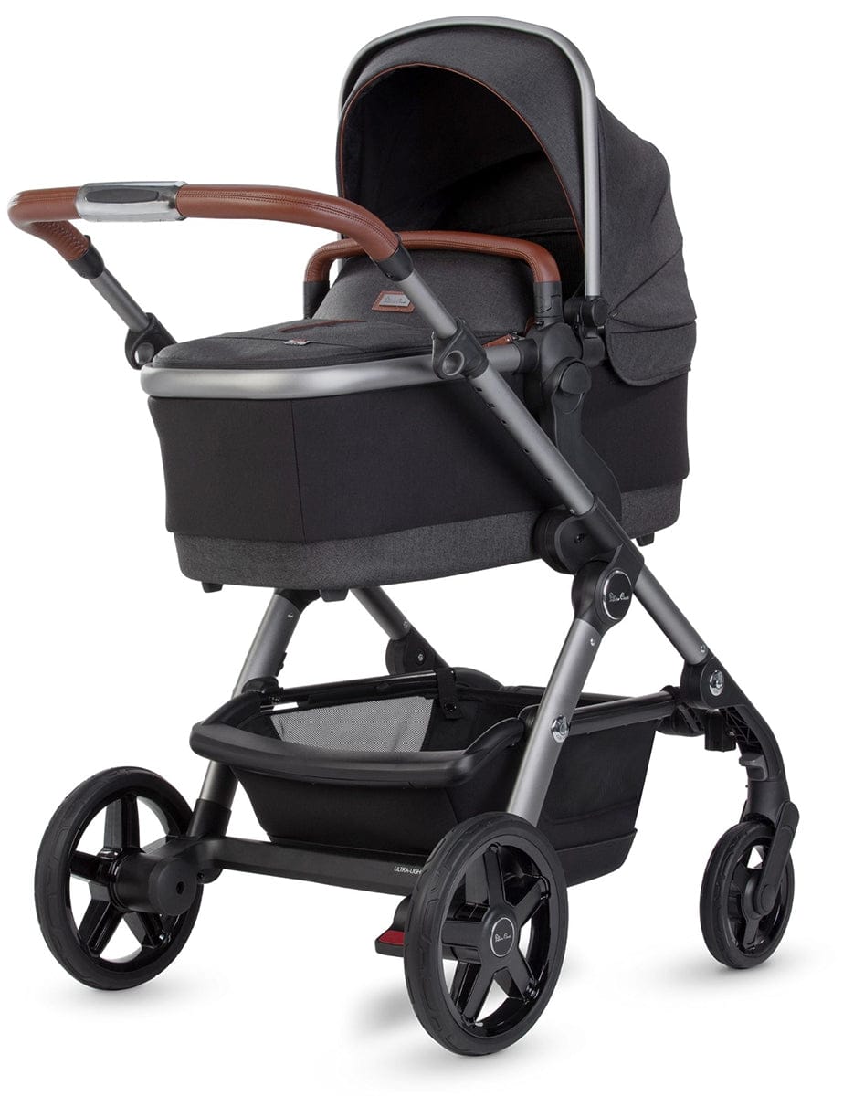 Silver Cross Wave 2022 Twin Stroller - Charcoal - TWIN-SX2264-CAUS