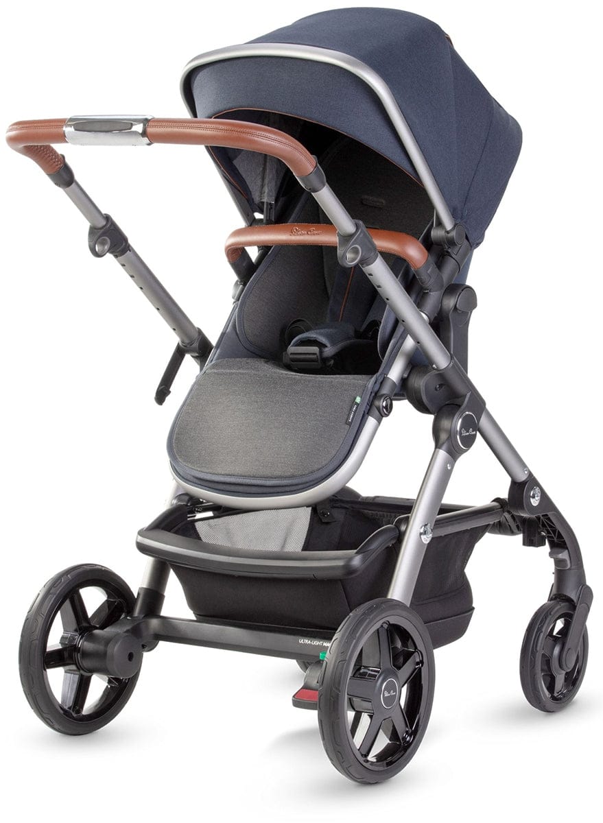 Silver Cross Wave 2022 Twin Stroller - Indigo - TWIN-SX2264-IGUS