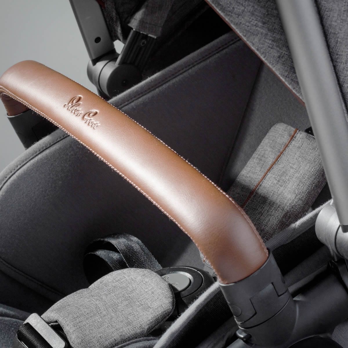 Silver Cross 2021 Wave Twin Stroller - Zinc - SX2233-ZCUS-TWIN