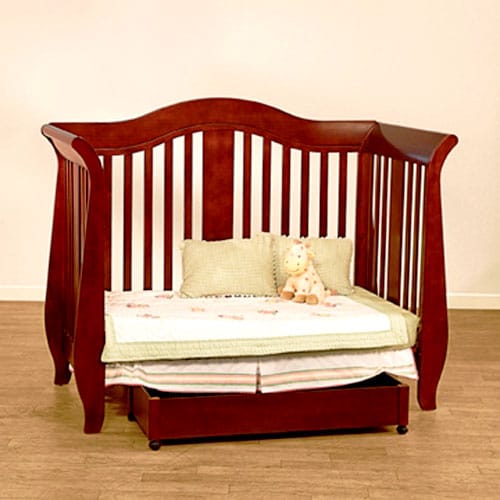 Simplicity Providence 4-in-1 Crib Dark Cherry - 8621PRC