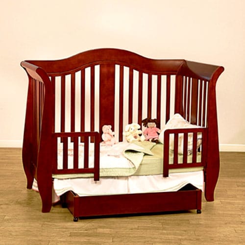 Simplicity Providence 4-in-1 Crib Dark Cherry - 8621PRC