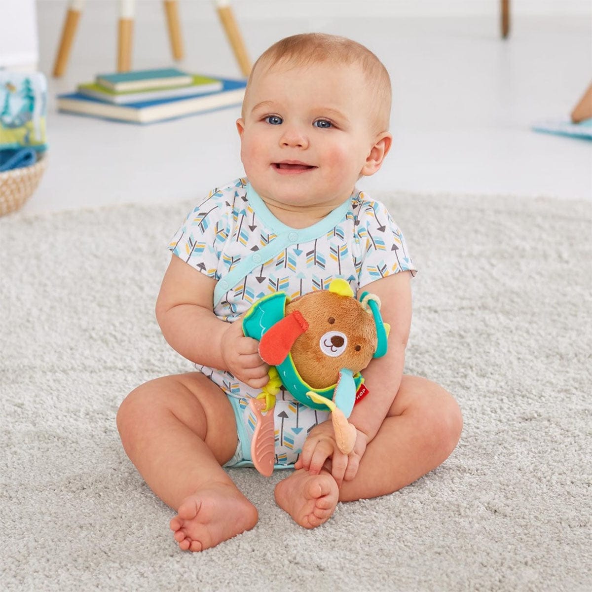 Skip Hop Camping Cubs Jitter Bear - 307902