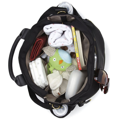 Skip Hop Chelsea Downtown Chic Diaper Bag - Black - 200450
