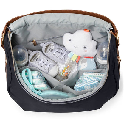 Skip Hop Curve Satchel Diaper Bag - Black - 200875