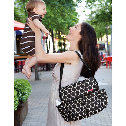 Skip Hop Dash Diaper Bag - Onyx Tile - 220018