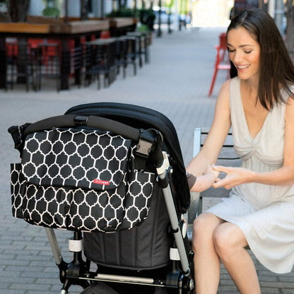 Skip Hop Dash Diaper Bag - Onyx Tile