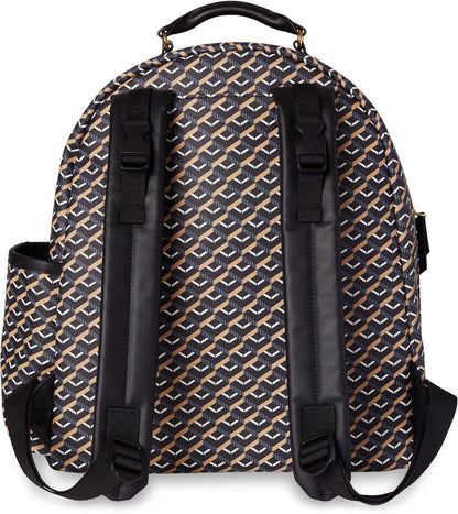 Skip Hop Deco Saffiano Backpack Diaper Bag  - Black - 200900