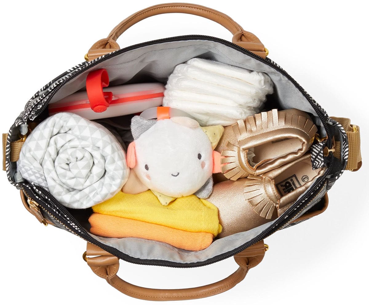 Skip Hop Duo Signature Diaper Bag, Special Edition - Zig Zag Zebra