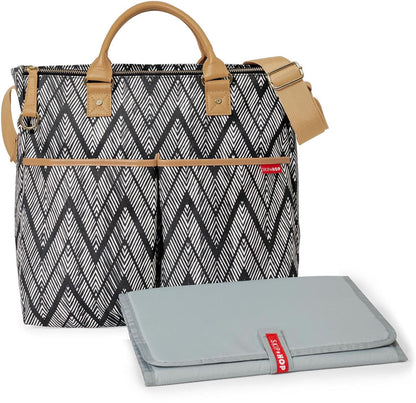 Skip Hop Duo Signature Diaper Bag, Special Edition - Zig Zag Zebra