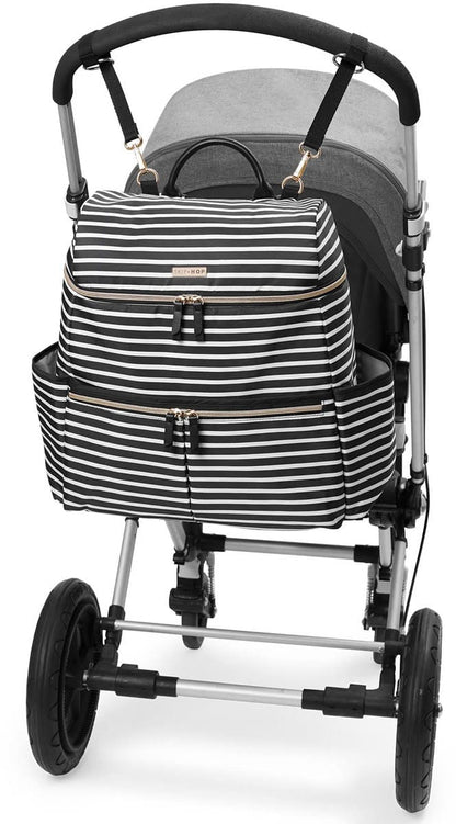Skip Hop Flatiron Backpack Diaper Bag - Stripe - 9H497810