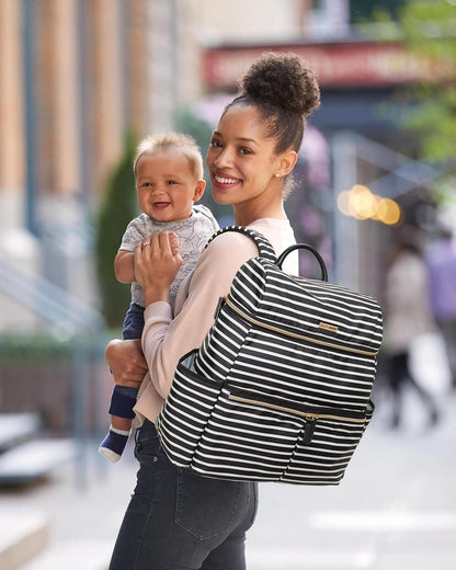 Skip Hop Flatiron Backpack Diaper Bag - Stripe - 9H497810