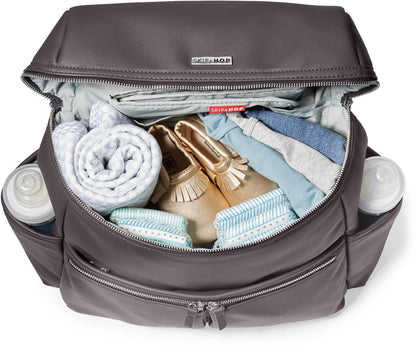 Skip Hop Flatiron Backpack Diaper Bag - Brown - 200925