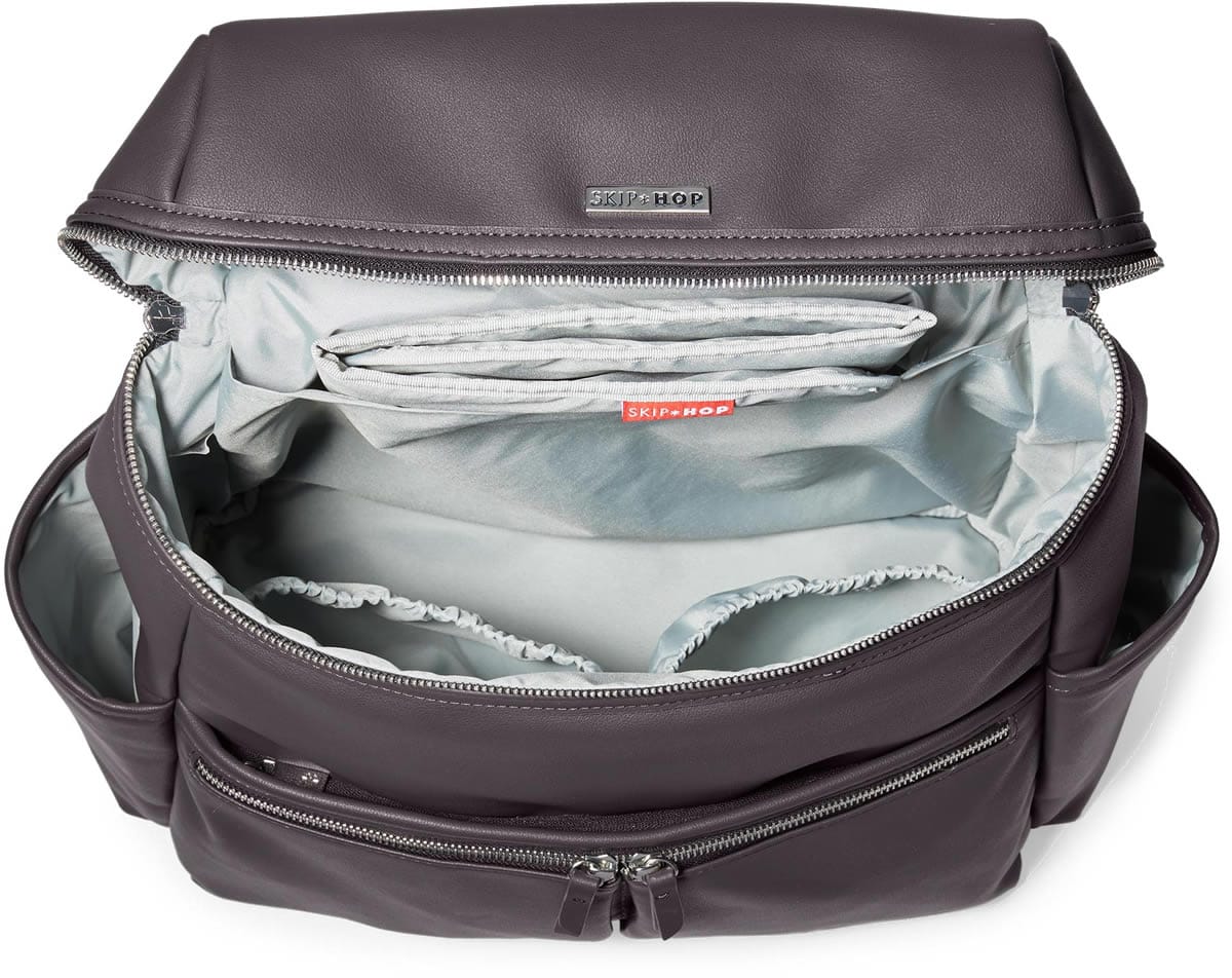 Skip Hop Flatiron Backpack Diaper Bag - Brown - 200925