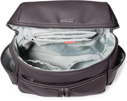 Skip Hop Flatiron Backpack Diaper Bag - Brown - 200925