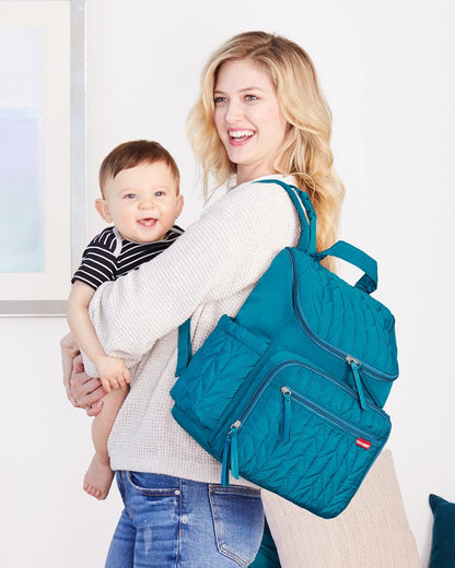 Skip Hop Forma Backpack Diaper Bag  - Peacock