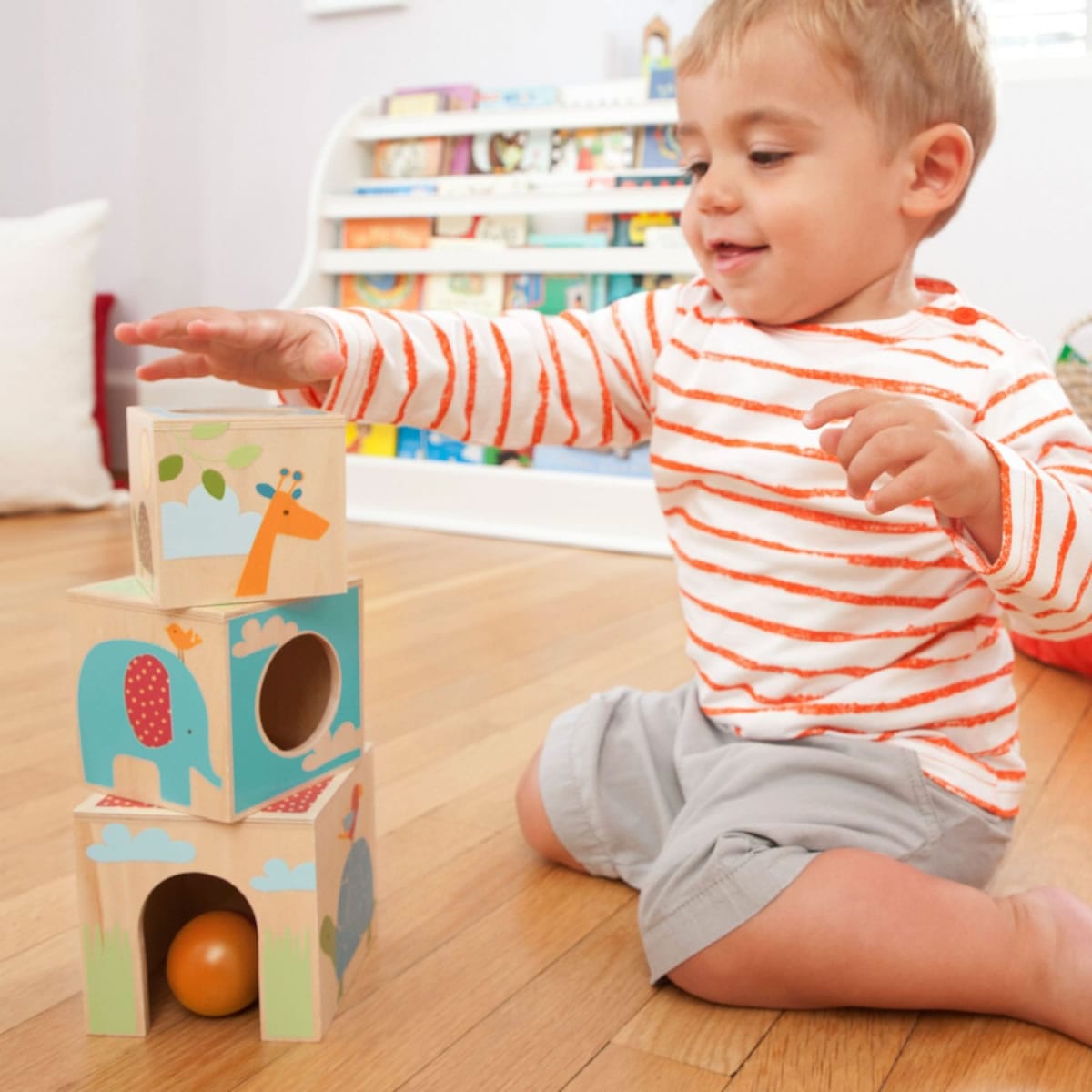 Skip Hop Giraffe Safari Nest & Play Blocks - 184304