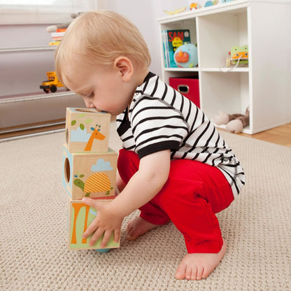 Skip Hop Giraffe Safari Nest & Play Blocks - 184304