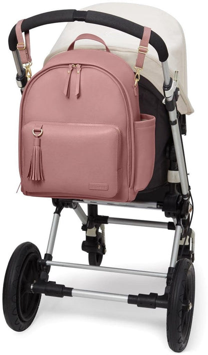 Skip Hop Greenwich Simply Chic Backpack Diaper Bag  - Dusty Rose