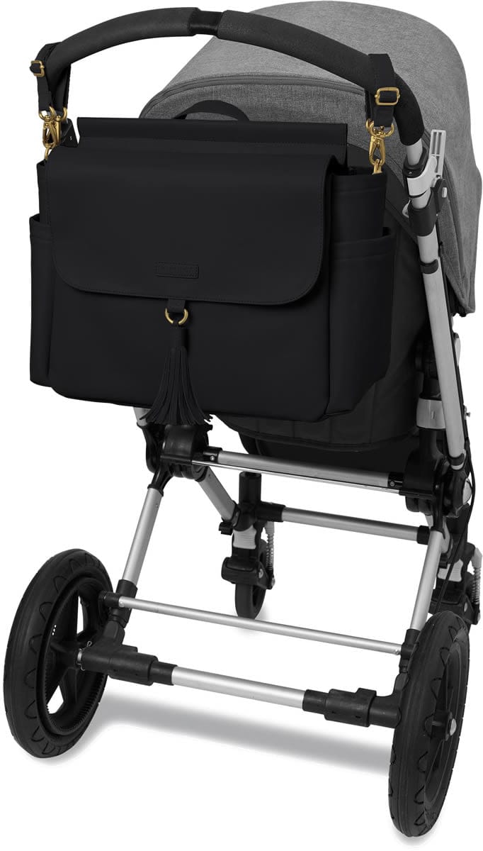 Skip Hop Greenwich Simply Chic Convertible Backpack Diaper Bag - Black