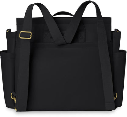 Skip Hop Greenwich Simply Chic Convertible Backpack Diaper Bag - Black