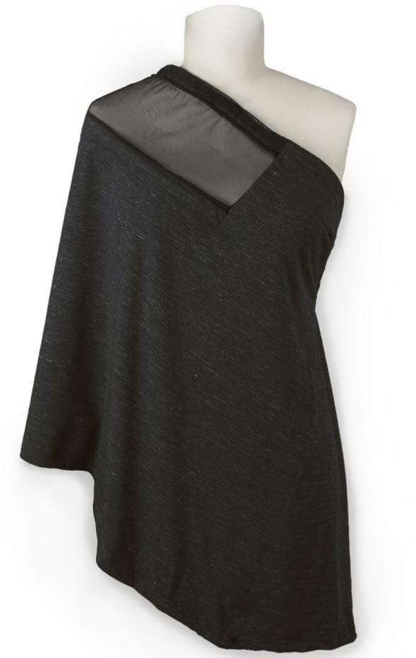 Skip Hop Hide & Chic Nursing Scarf - Black Heather - 274100