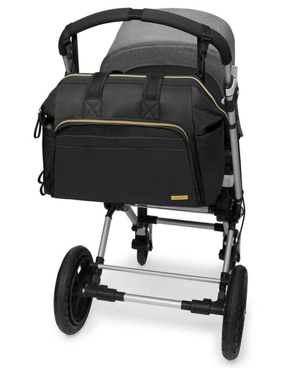 Skip Hop MainFrame Satchel Diaper Bag - Black