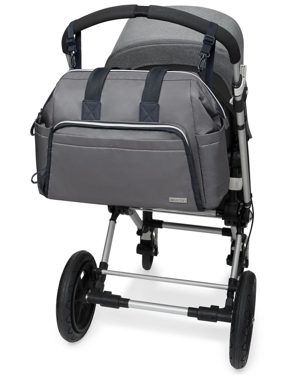 Skip Hop MainFrame Satchel Diaper Bag - Slate