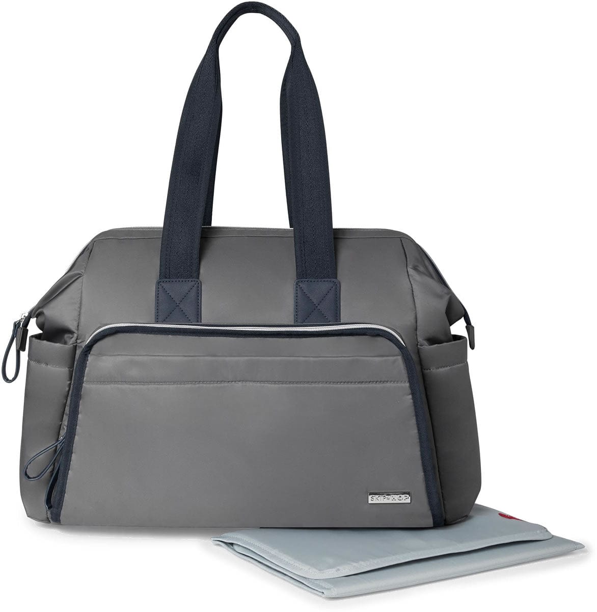 Skip Hop MainFrame Satchel Diaper Bag - Slate
