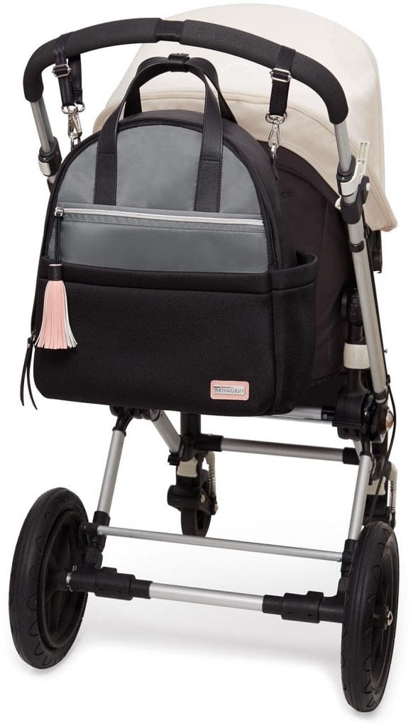 Skip Hop Nolita Neoprene Backpack Diaper Bag  - Black/Grey
