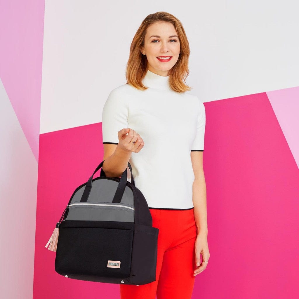 Skip Hop Nolita Neoprene Backpack Diaper Bag  - Black/Grey
