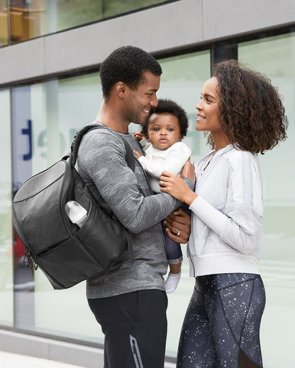 Skip Hop Paxwell Easy-Access Backpack Diaper Bag  - Black/Camo