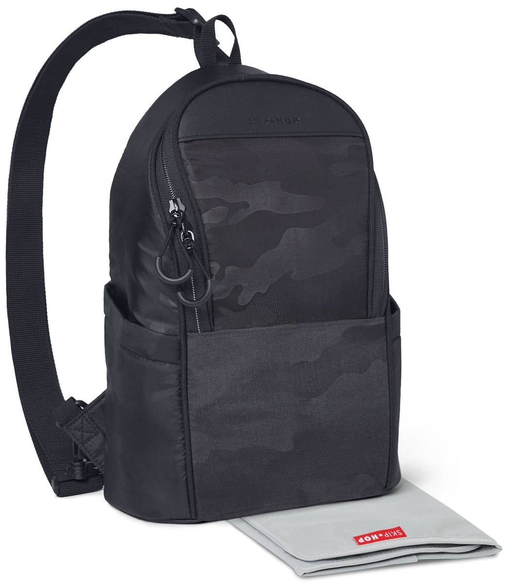 Skip Hop Paxwell Easy-Access Diaper Sling- Black/Camo - 200175