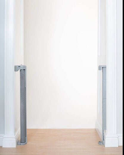 Skip Hop Playview Retractable Baby Gate - Grey Mesh