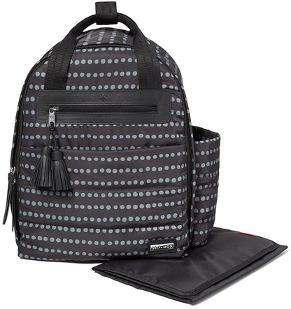 Skip Hop Riverside Ultra Light Backpack Diaper Bag  - Black Dot - 200851