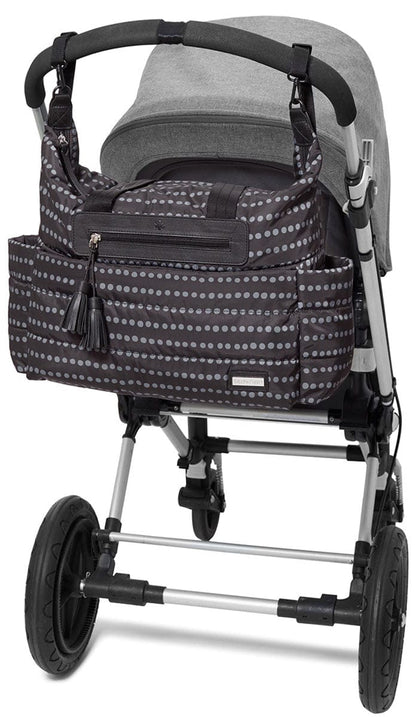 Skip Hop Riverside Ultra Light Satchel Diaper Bag - Black Dot - 200801