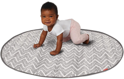 Skip Hop Round Trip Travel Mat - Grey Zig Zag - 274150