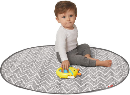 Skip Hop Round Trip Travel Mat - Grey Zig Zag - 274150