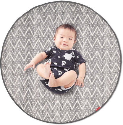 Skip Hop Round Trip Travel Mat - Grey Zig Zag - 274150