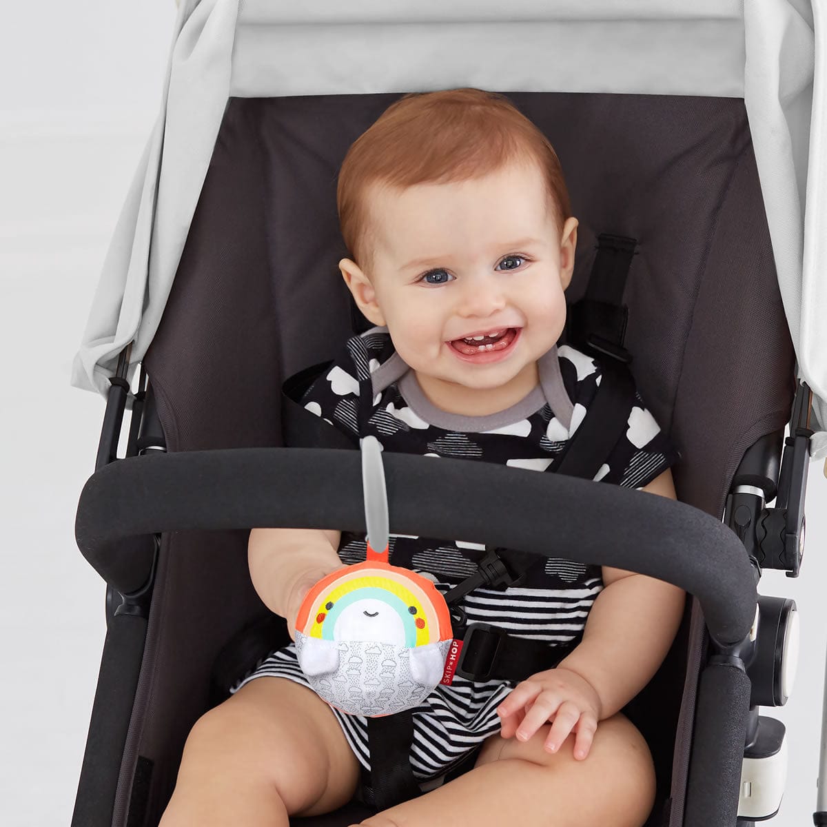 Skip Hop Silver Lining Cloud Rattle Ball - Rainbow - 307160