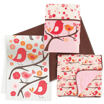 Skip Hop Spring Biride 4 Piece Crib Bedding Set - 276527